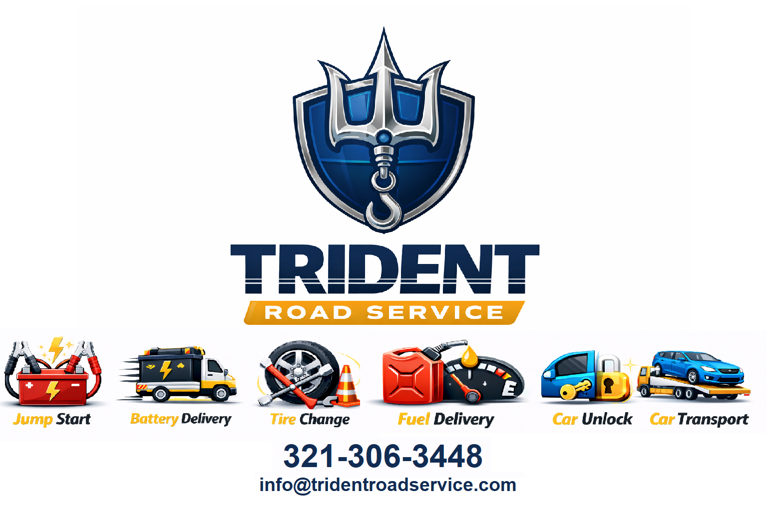 Trident Road Service Logo